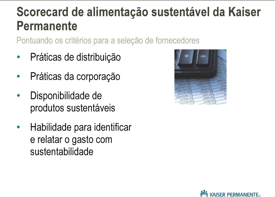 distribuição Práticas da corporação Disponibilidade de produtos