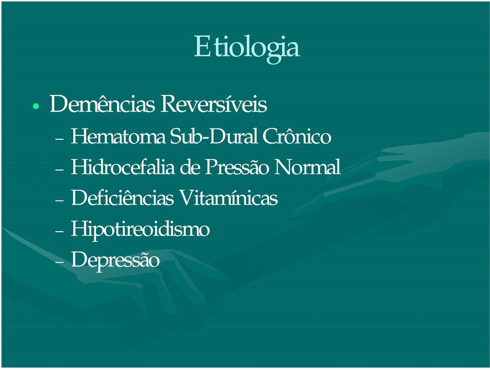 Hidrocefalia de Pressão Normal