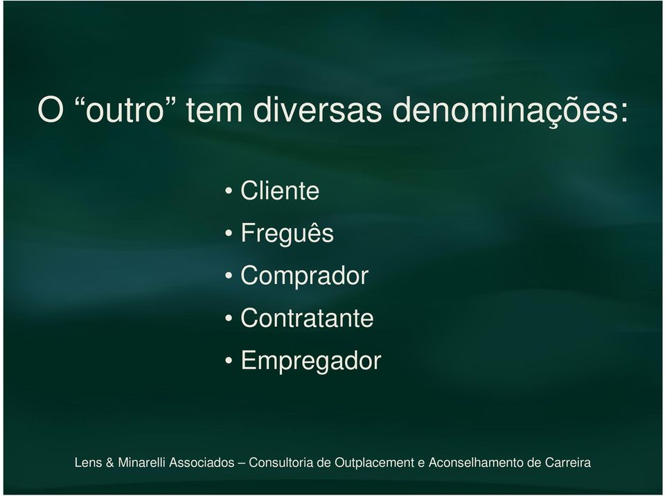 Cliente Freguês