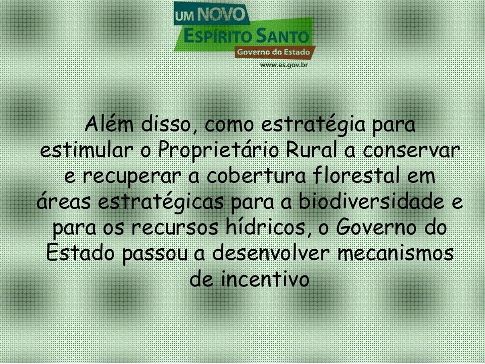 estratégicas para a biodiversidade e para os recursos