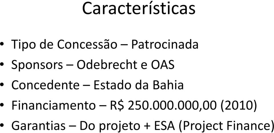 Bahia Financiamento R$ 250.000.