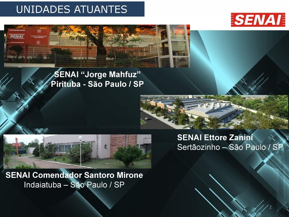Zanini Sertãozinho São Paulo / SP SENAI