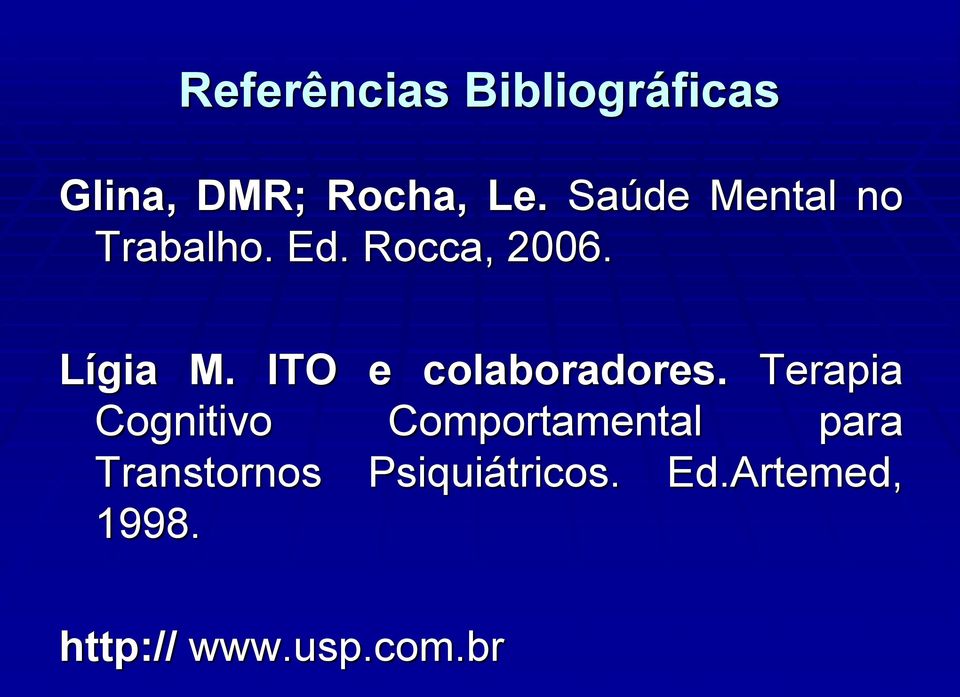 ITO e colaboradores.