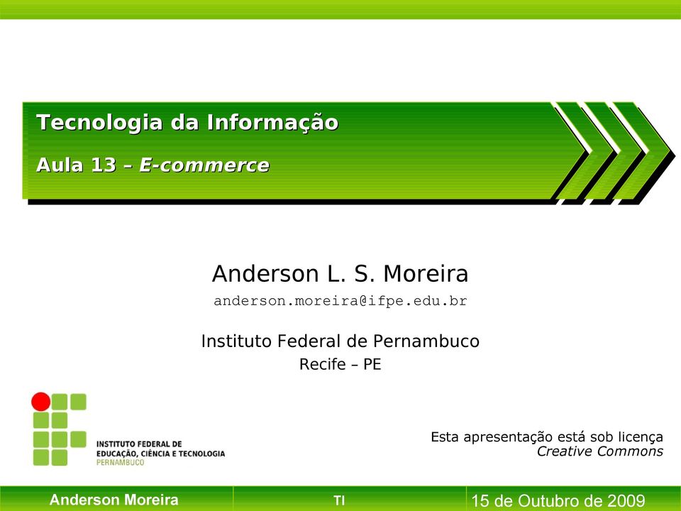 br Instituto Federal de Pernambuco Recife PE Esta