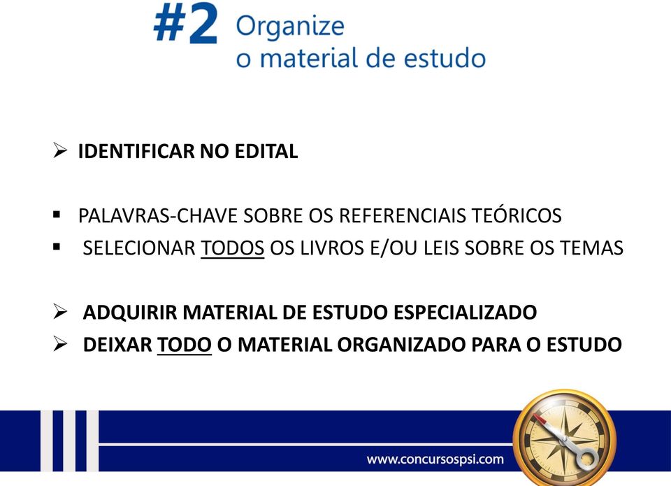 E/OU LEIS SOBRE OS TEMAS ADQUIRIR MATERIAL DE ESTUDO