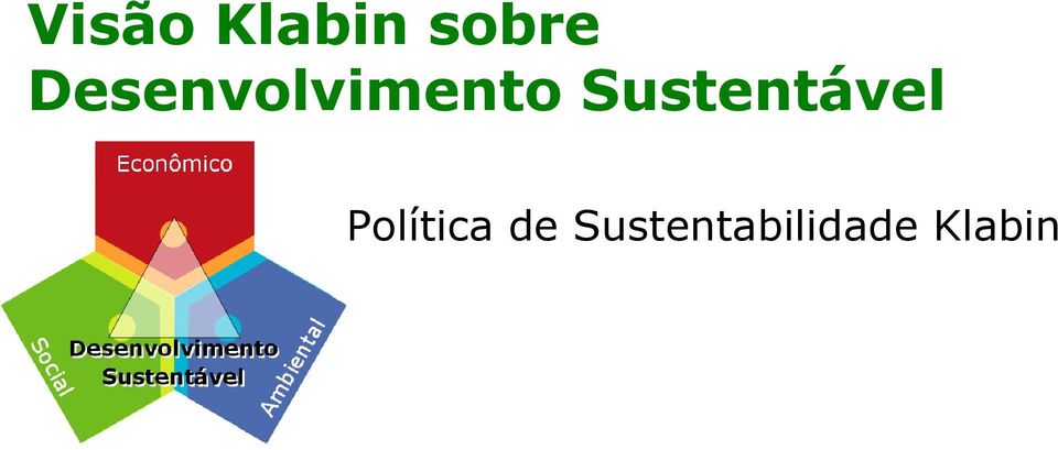 Sustentável Política