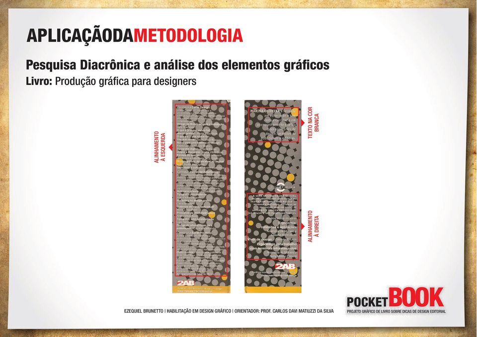 gráfica para designers ALINHAMENTO À