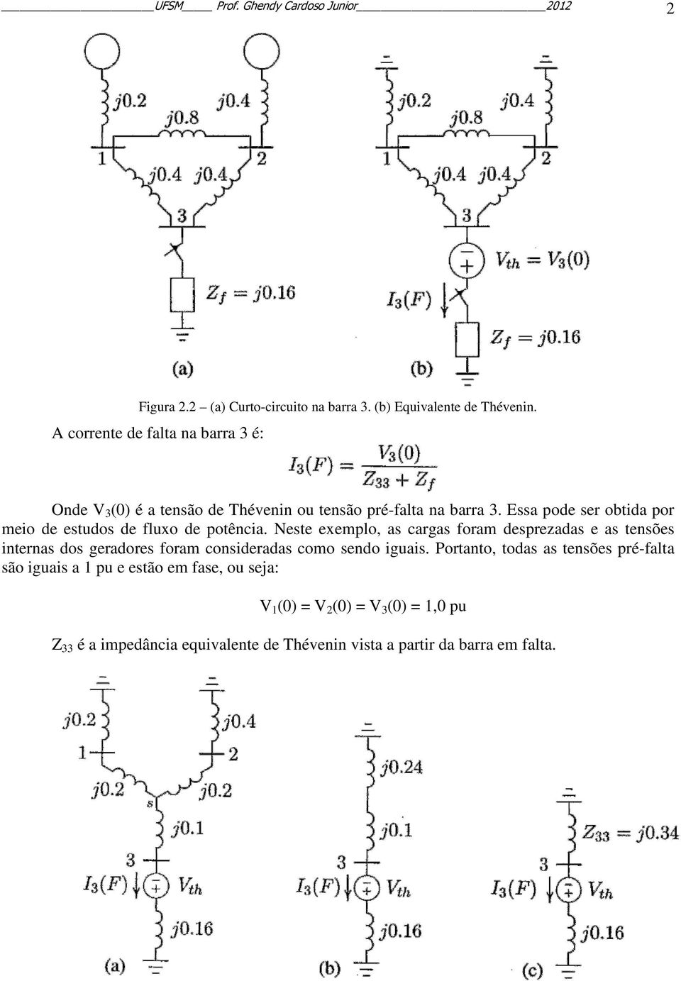 Essa pode ser obtida por meio de estudos de fluxo de potência.