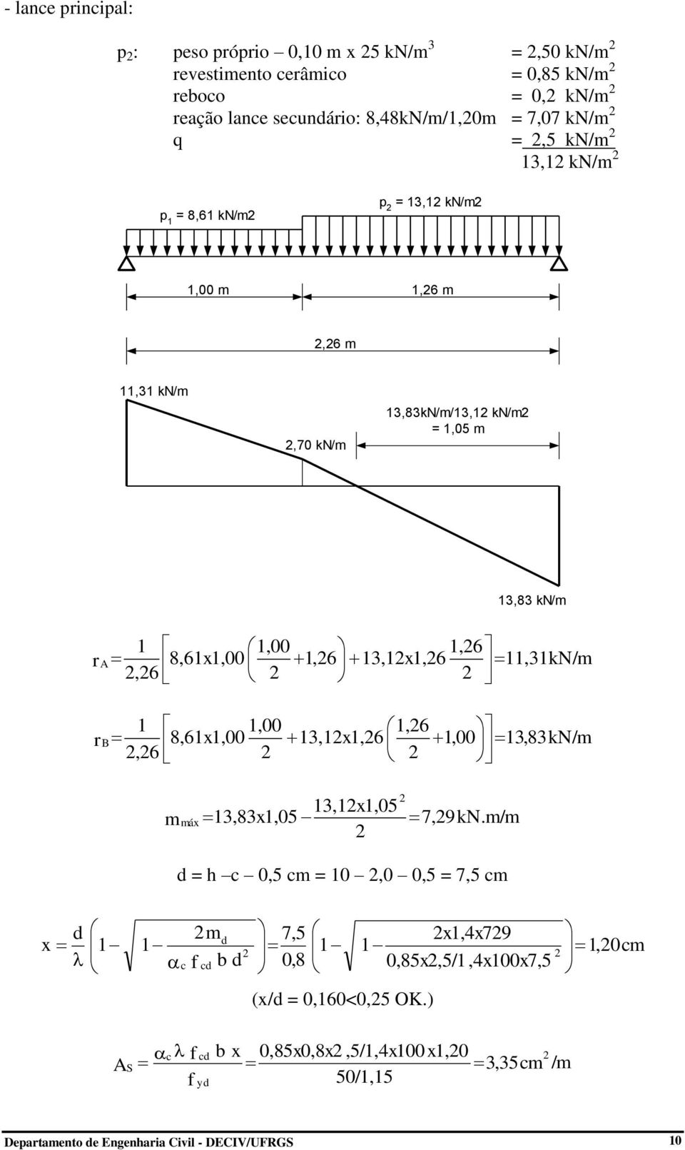 8,6x,00,6,x,6,kN,00,6 8,6x,00,x,6,00,8kN m máx,x,05,8x,05 7,9kN.