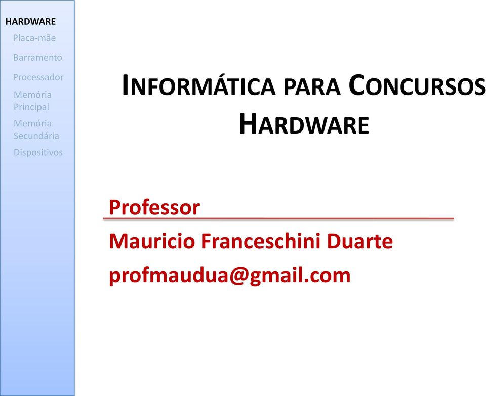 Professor Mauricio