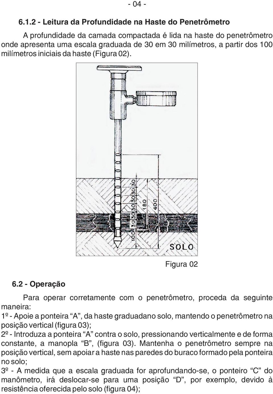 milímetros iniciais da haste (Figura 02). 6.
