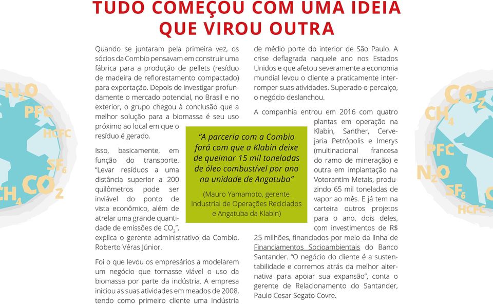 Depois de investigar profundamente o mercado potencial, no Brasil e no exterior, o grupo chegou à conclusão que a melhor solução para a biomassa é seu uso próximo ao local em que o resíduo é gerado.