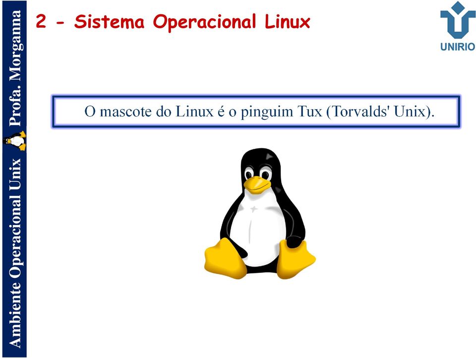 Tux (Torvalds' Unix).