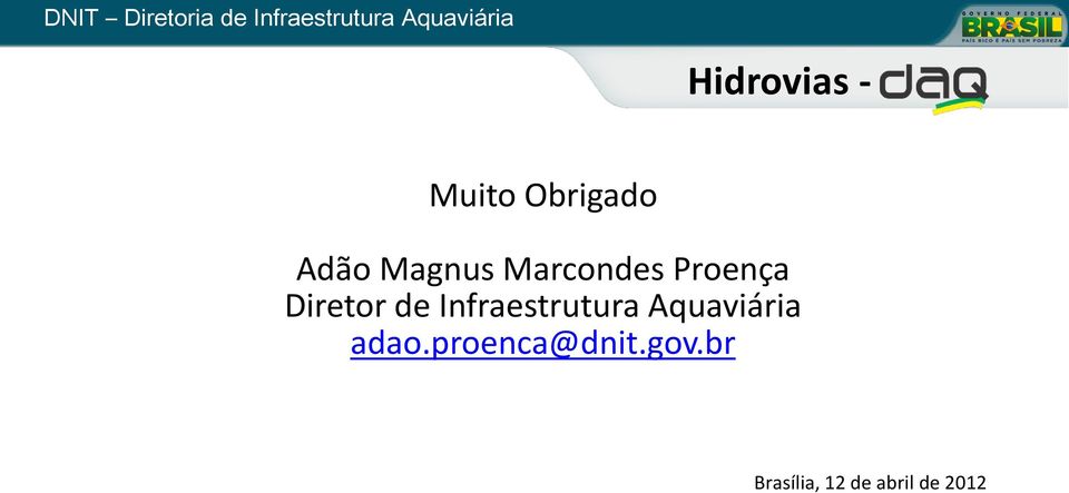 Infraestrutura Aquaviária adao.