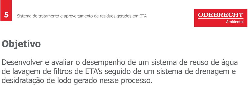 filtros de ETA s seguido de um sistema de