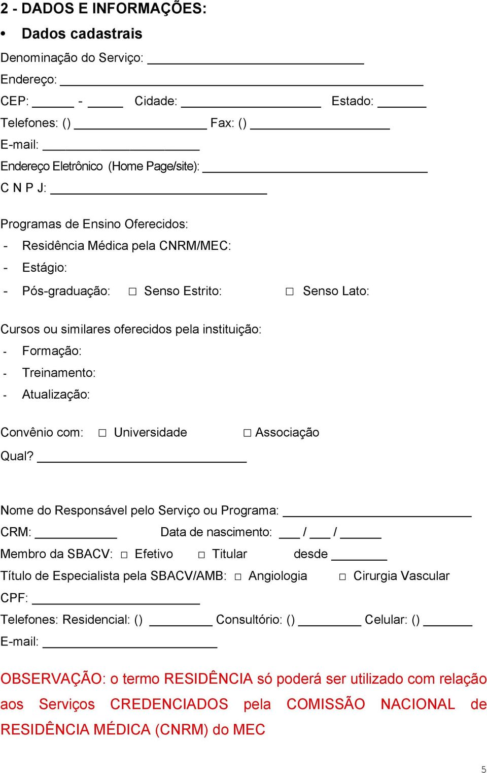 Convênio com: Universidade Associação Qual?