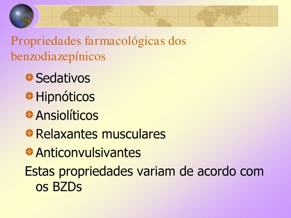 Ansiolíticos Relaxantes musculares