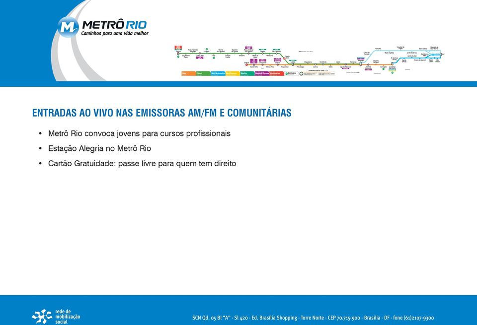 cursos profissionais Estação Alegria no Metrô