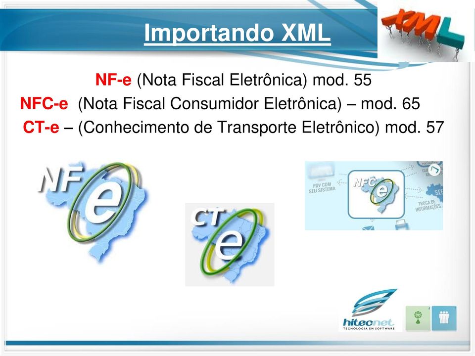 55 NFC-e (Nota Fiscal Consumidor  65