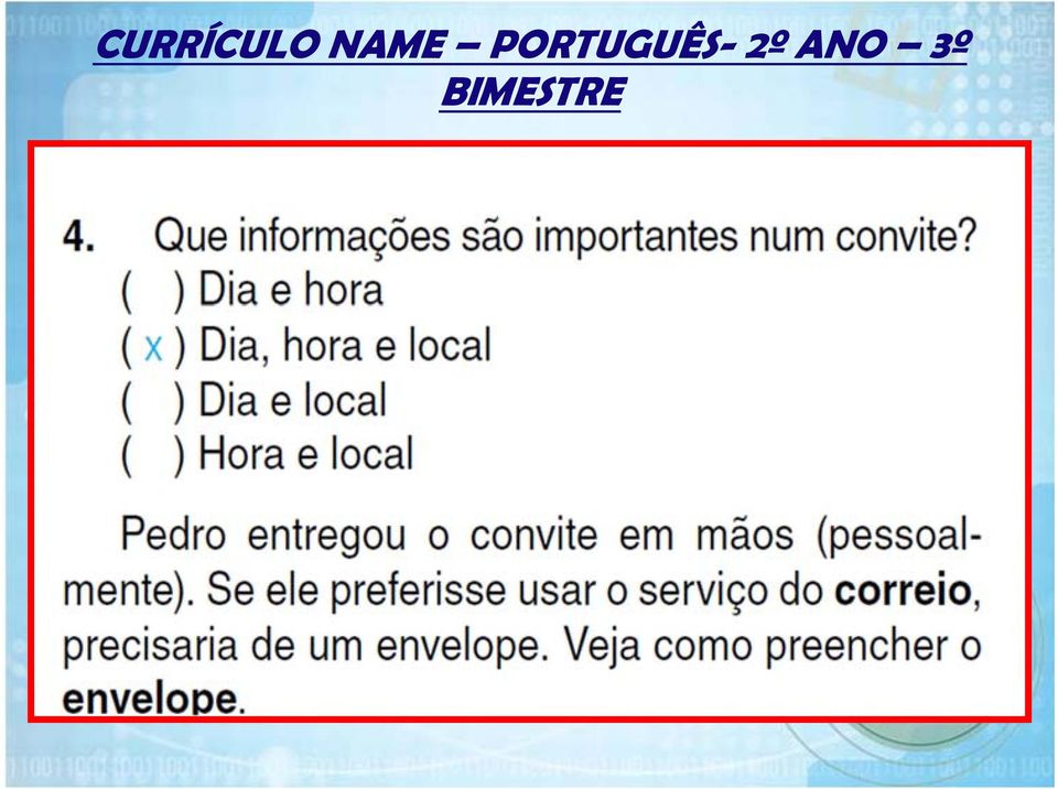 PORTUGUÊS-