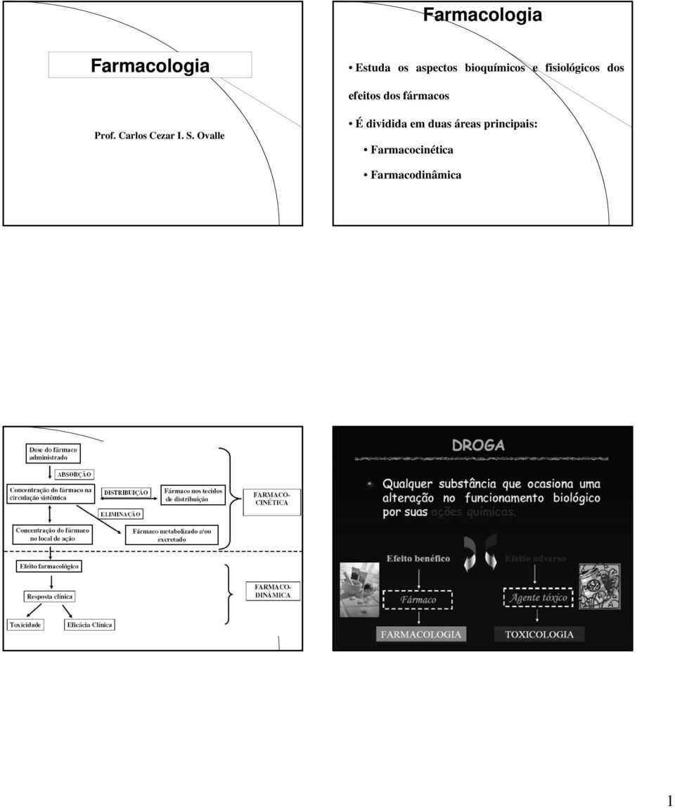 fármacos Prof. Carlos Cezar I. S.