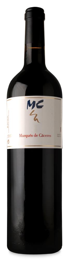 Marqués de Cáceres MC 2006 750 ml Cod cx: 14107 Cod uni: 214107 Variedade: Tempranillo (100%) Origem: Rioja, Espanha Teor Alcoólico: 13,5% Servir a: 17ºC A fermentação foi feita em tanques de aço