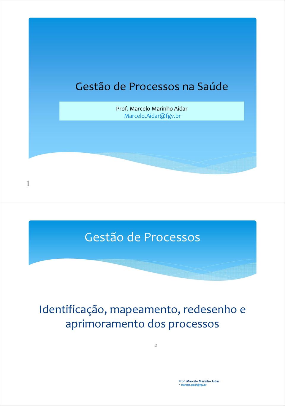 br 1 Gestão de Processos