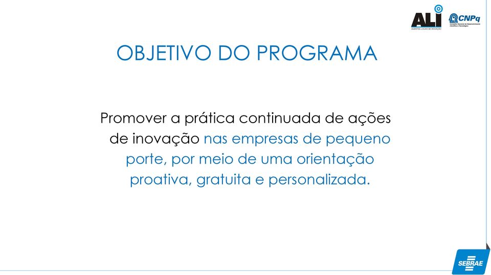 empresas de pequeno porte, por meio de