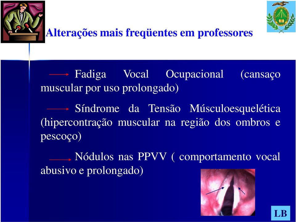 Tensão Músculoesquelética (hipercontração muscular na região dos