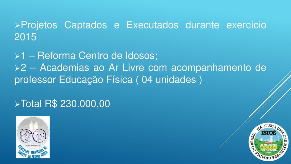 Academias ao Ar Livre com acompanhamento de