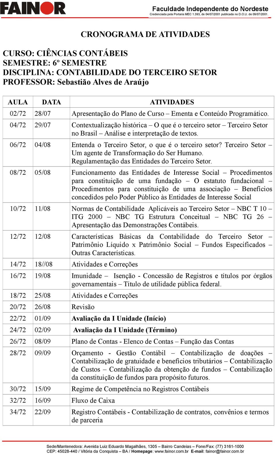 06/72 04/08 Entenda o Terceiro Setor, o que é o terceiro setor? Terceiro Setor Um agente de Transformação do Ser Humano. Regulamentação das Entidades do Terceiro Setor.