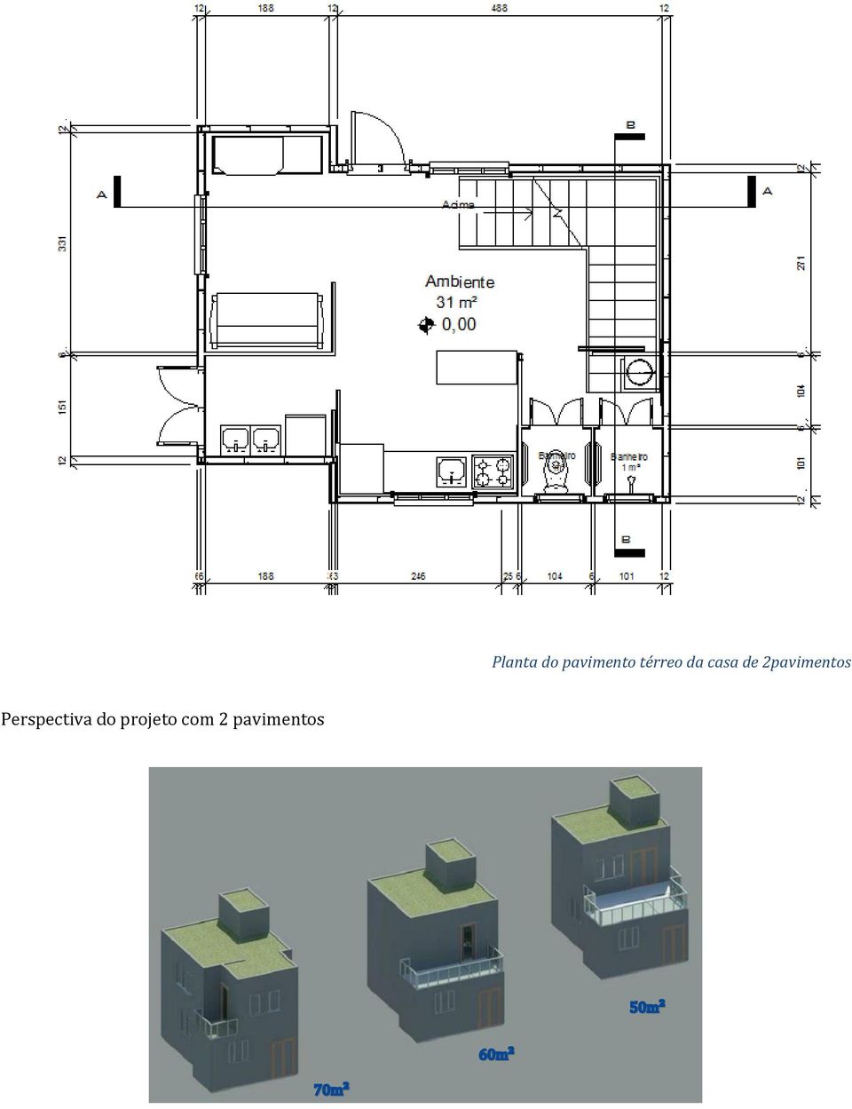 Planta do pavimento