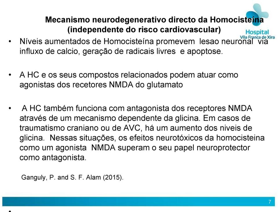A HC e os seus compostos relacionados podem atuar como agonistas dos recetores NMDA do glutamato A HC também funciona com antagonista dos receptores NMDA através de