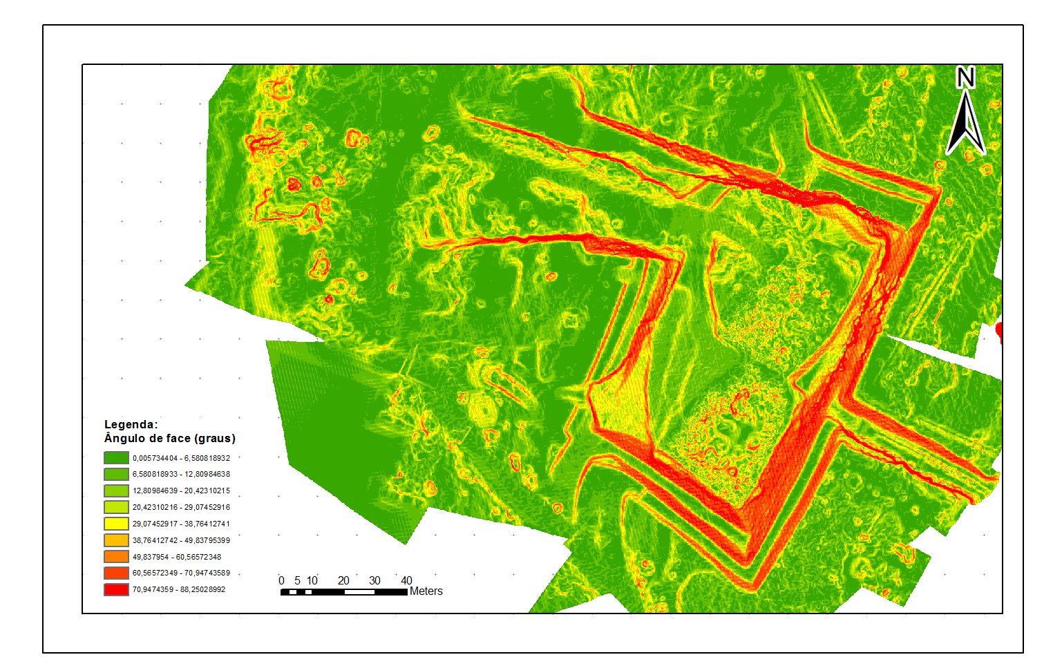 CASO REAL: Extração Mineral Mapa