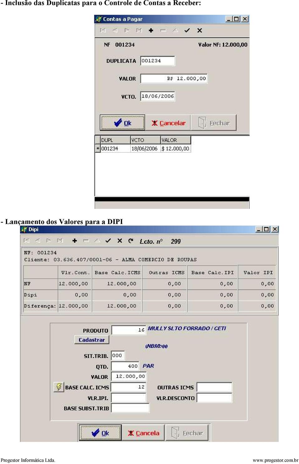 Controle de Contas a