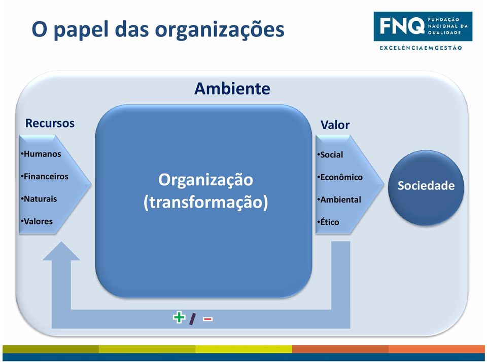 Financeiros Naturais Organização