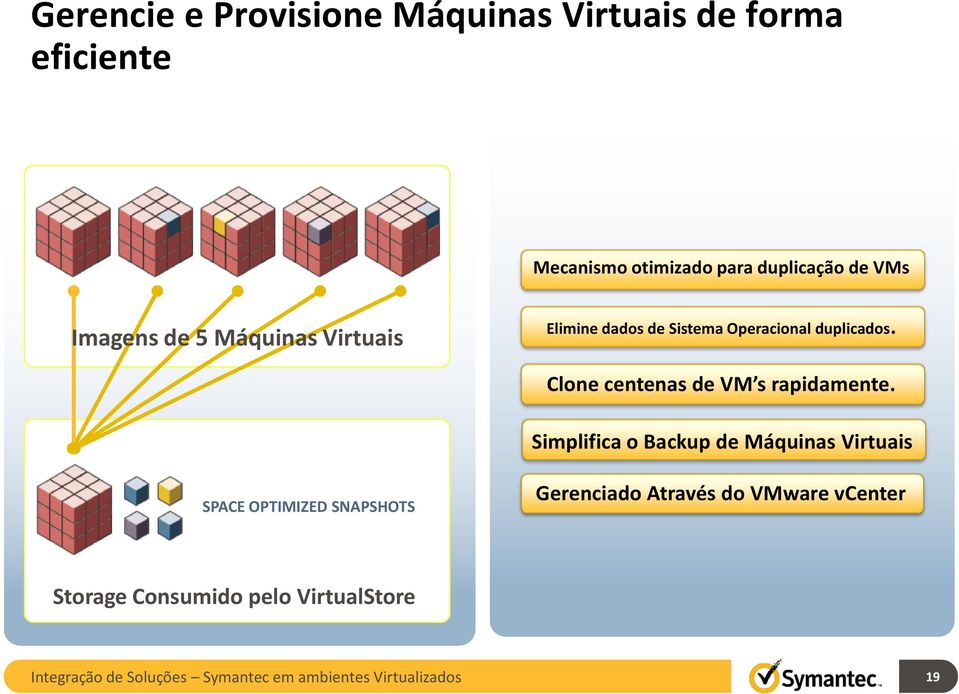 Clone centenas de VM s rapidamente.