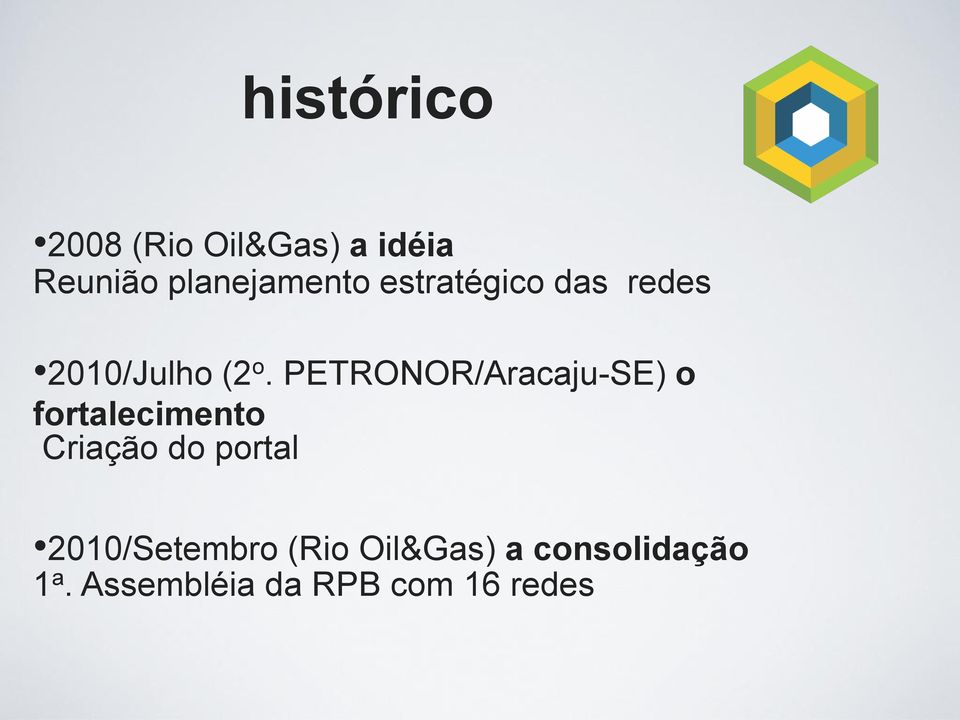 PETRONOR/Aracaju-SE) o fortalecimento Criação do portal