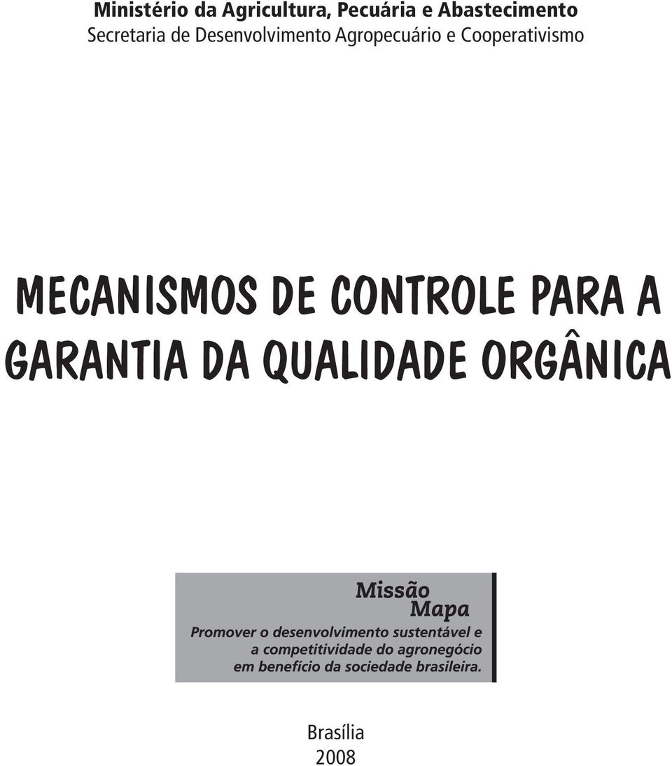 Agropecuário e Cooperativismo Mecanismos de