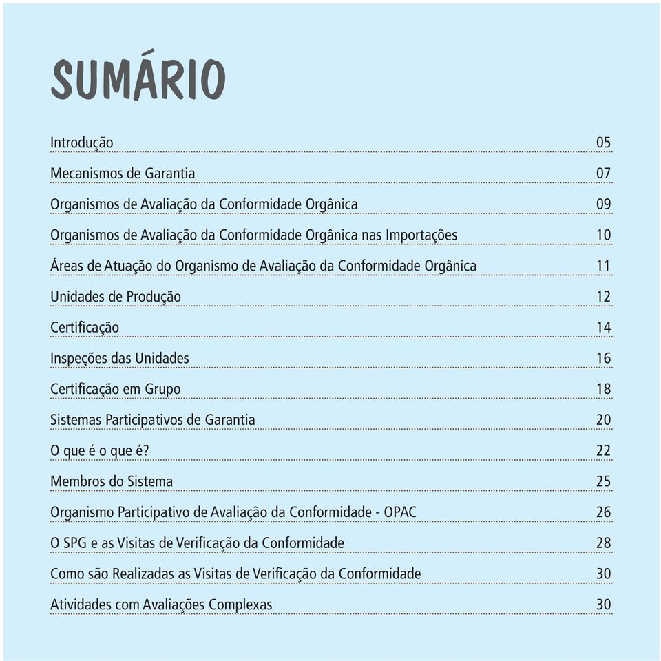 Certificação em Grupo 18 Sistemas Participativos de Garantia 20 O que é o que é?