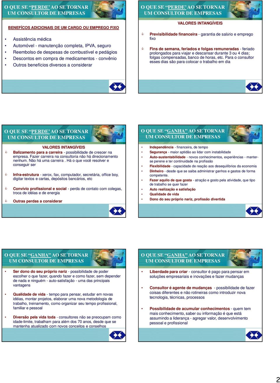 fixo Fins de semana, feriados e folgas remuneradas - feriado prolongados para viajar e descansar durante 3 ou 4 dias; folgas compensadas, banco de horas, etc.