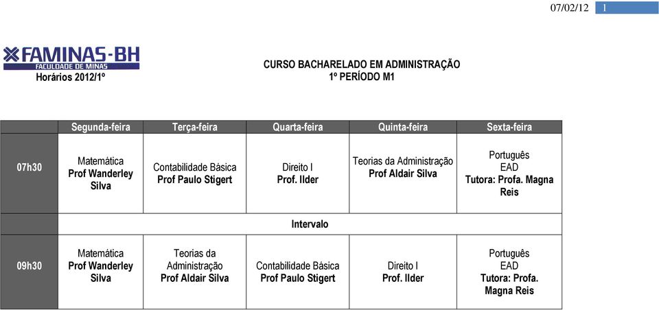 Ilder Teorias da Prof Aldair Silva Português Magna Reis 09h30