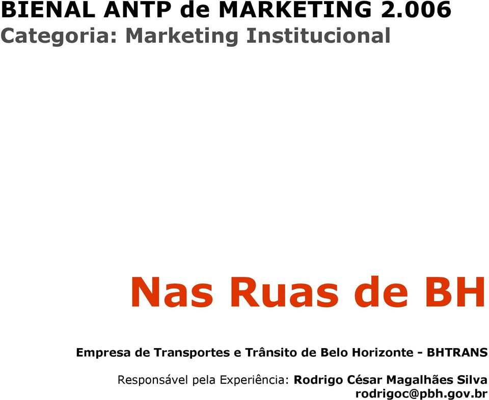 Empresa de Transportes e Trânsito de Belo Horizonte -