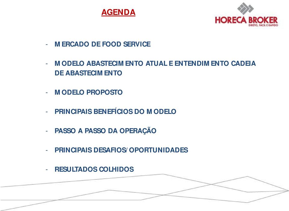 PROPOSTO - PRINCIPAIS BENEFÍCIOS DO MODELO - PASSO A PASSO