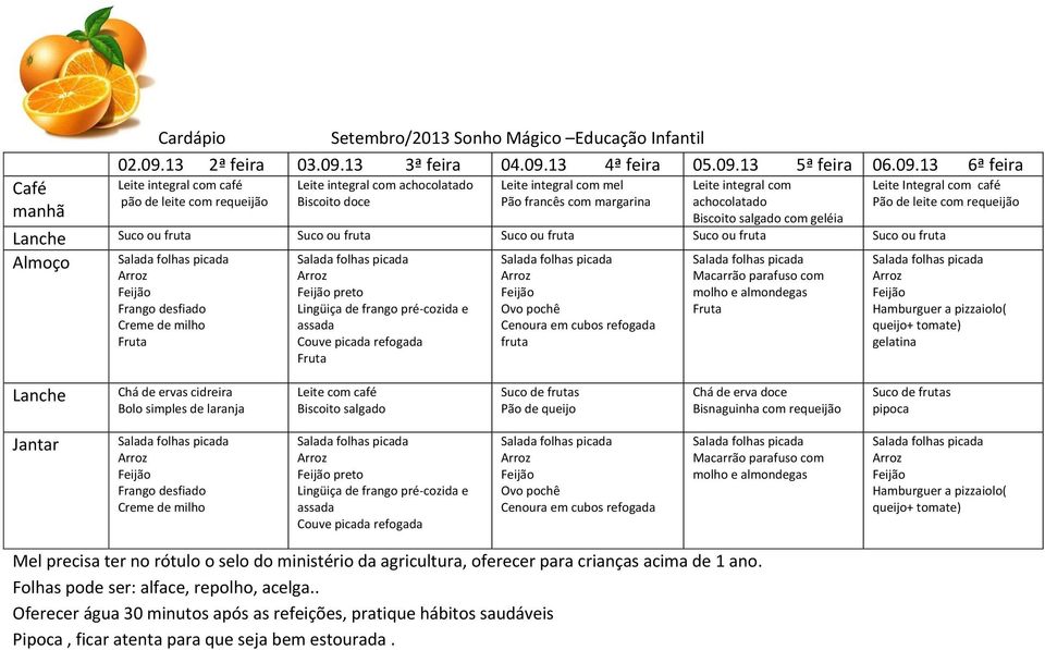 13 3ª feira 04.09.