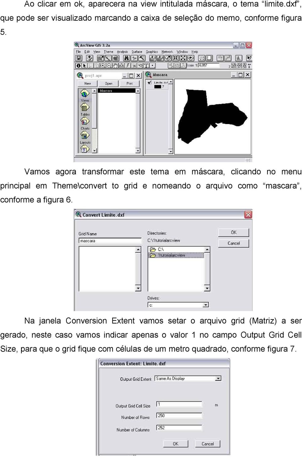 Vamos agora transformar este tema em máscara, clicando no menu principal em Theme\convert to grid e nomeando o arquivo como mascara,