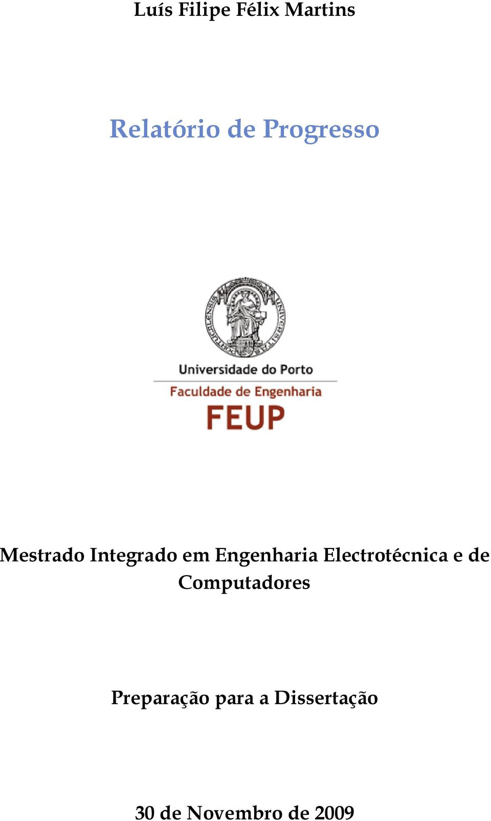 Engenharia Electrotécnica e de