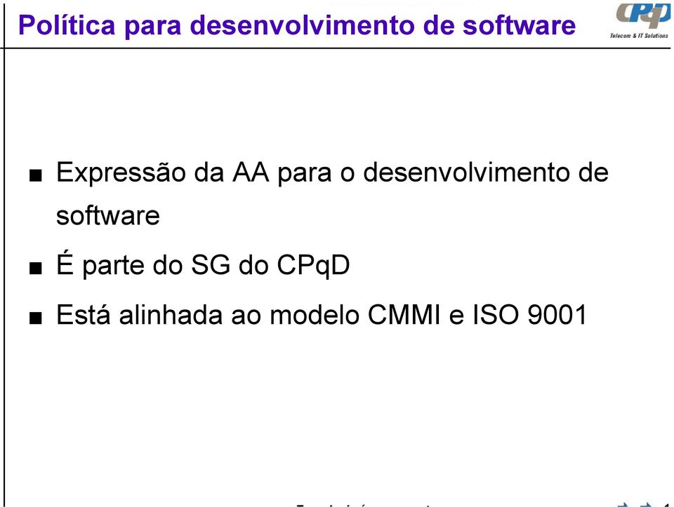 desenvolvimento de software É parte do