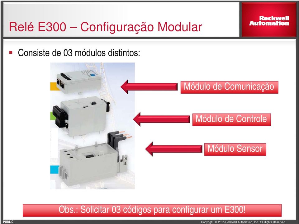 Comunicação Módulo de Controle Módulo