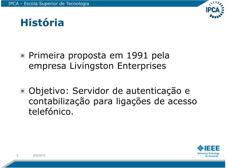 Objetivo: Servidor de autenticação e